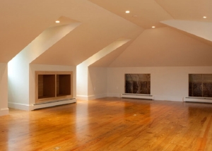 Finished wood floor